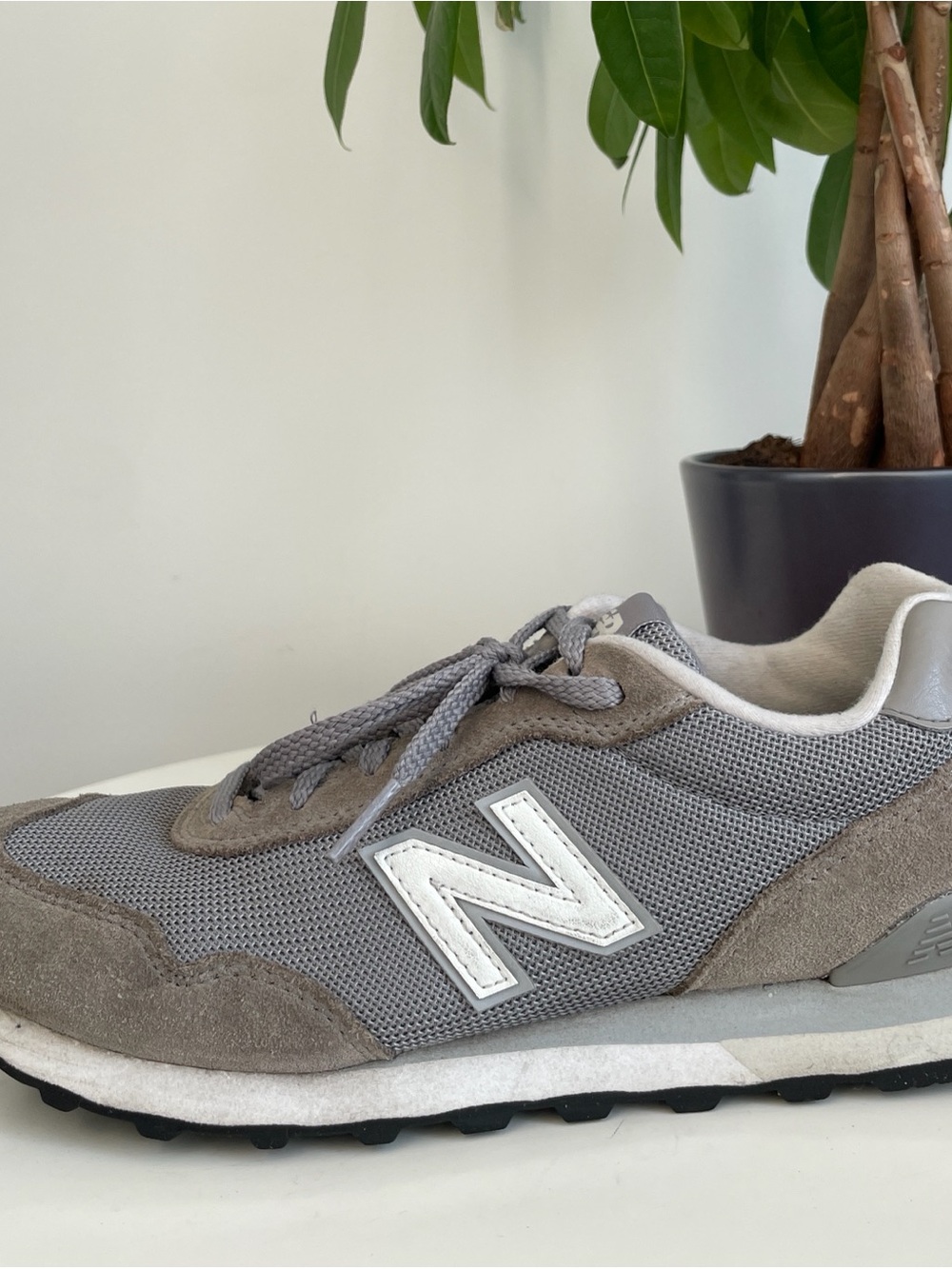 Women Size 7.5 New Balance 515 Slate Grey White Shoes